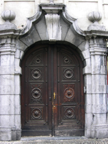 Baroque doorway