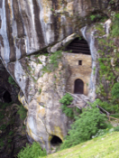 Stable cave entrance and bridge