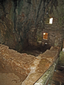 A room in the inner recesses believed to have been used in Erasmus's time